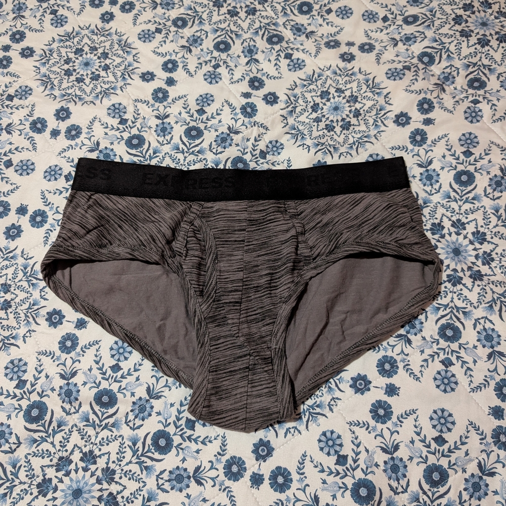Express Gray Men's Briefs